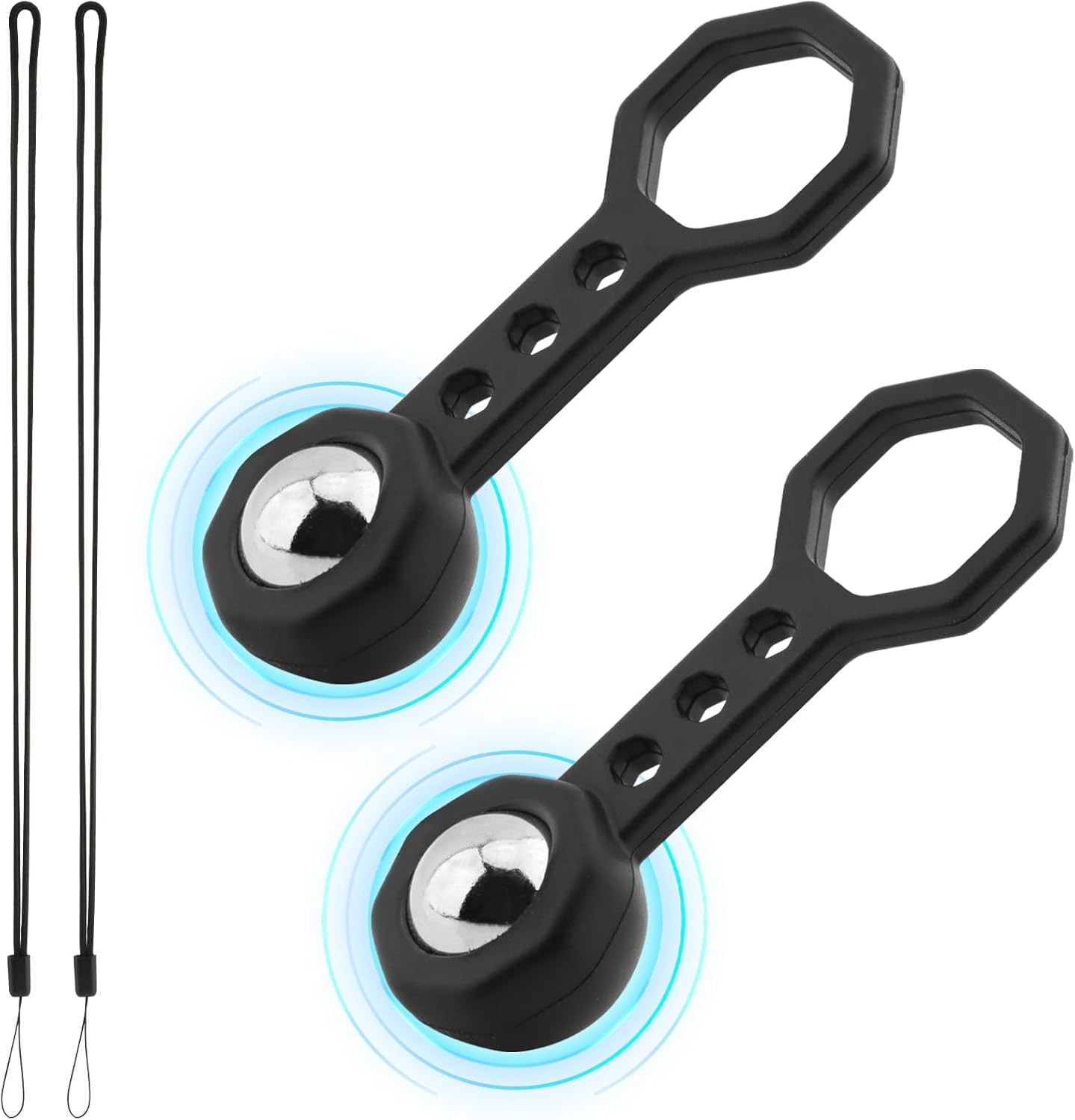 2 Pcs Magnetic Stud Finder, Stud Finder Wall Scanner with 27 Pounds of Pull Magn