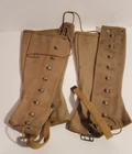 VINTAGE US ARMY MILITARY UNIFORM BOOT SPATS LEGGINGS LEG COVERS WORLD WAR 2 WWII