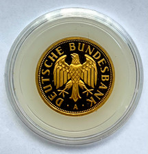 1 DM Abschiedsmark  2001 "A" Goldmark  Berlin  Gold in Kapsel PP