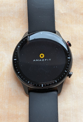 Amazfit GTR 2 - 47mm Smartwatch mit Silikonarmband - Schwarz (GPS) Top!