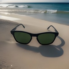 Lacoste MENS Sunglasses L988S 301 54 GREEN WITH GREEN LENS UNBOXED