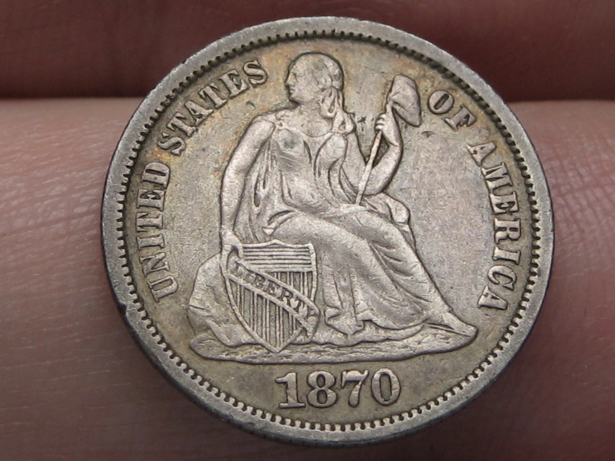 1870 Year Seated Liberty Dimes (1837-1891) for sale | eBay