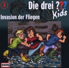003/Invasion Der Fliegen Von Die Drei ??? Kids | Cd | Zustand Neu-image