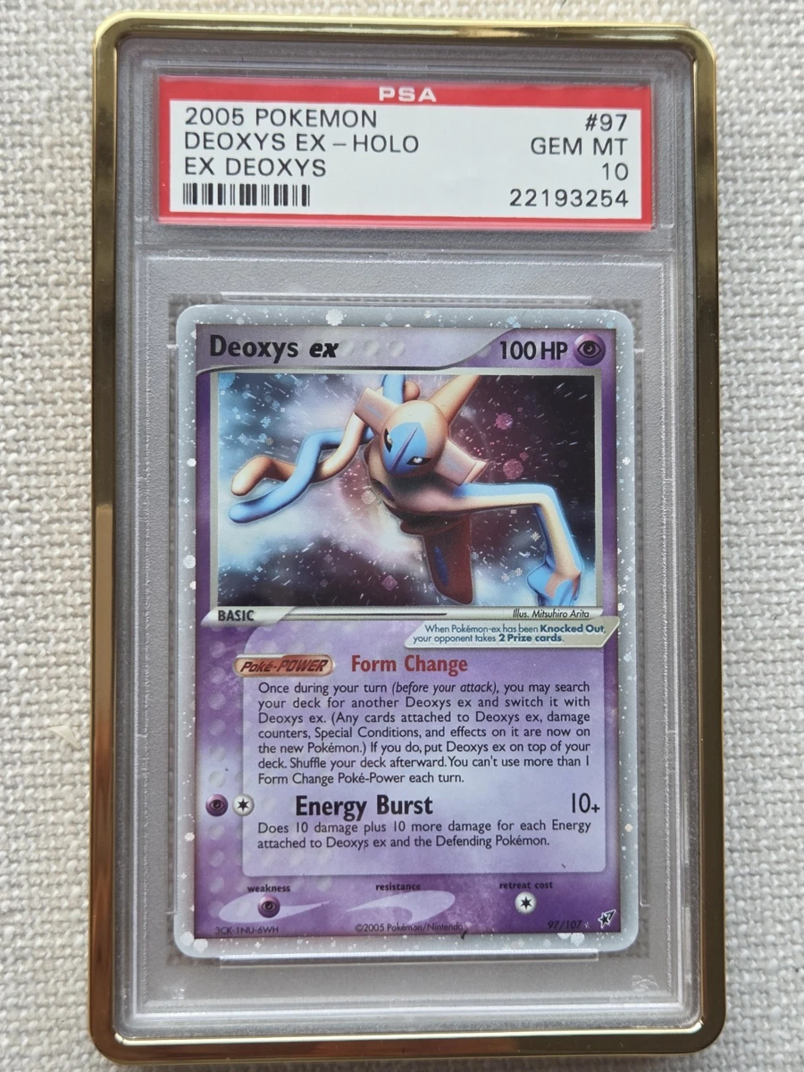 Pokémon TCG Professional Sports Authenticator (PSA) EX Deoxys