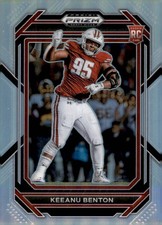 2023 Panini Prizm Draft Picks #194 Keeanu Benton Prizms Silver
