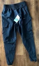 Nike Boys Athletic Jogger Pants Size Medium Black New With Tags