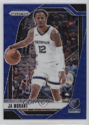 2024-25 Panini Prizm Blue Wave Prizm 14/125 Ja Morant #64 11ng