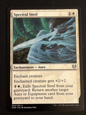 1x Spectral Steel (030) Kaldheim LP MTG Magic The Gathering x1 MKE
