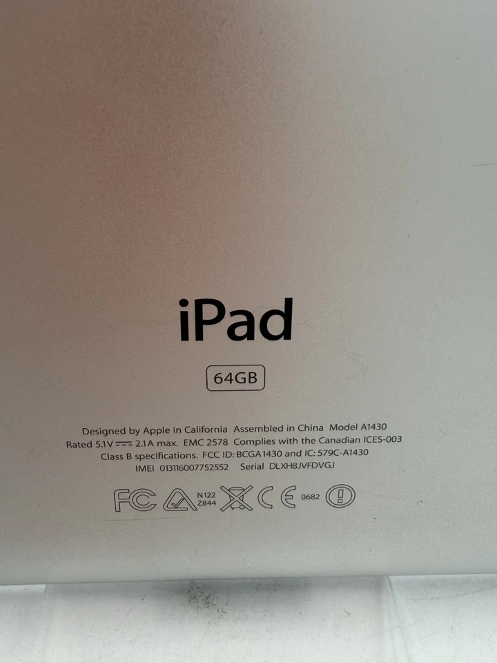 Apple iPad (3rd generation) · 64GB · Cellular, Foto 3 von 3