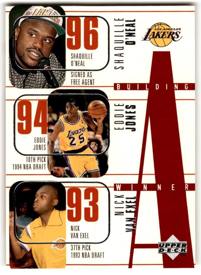 Shaquille O'Neal/Kobe Bryant 1996-97 Upper Deck Buidling a Winner #148