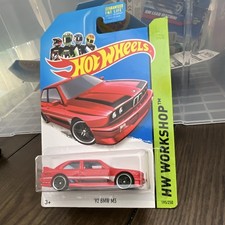 Hot Wheels ’92 BMW M3 S14 E30 Red HW Workshop All Stars 195/250 BFD69-09B0C 6B8
