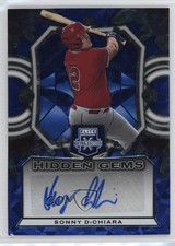 2023 Panini Elite Extra Edition Hidden Gems Blue Sonny DiChiara #HG-SDC Auto 4a2