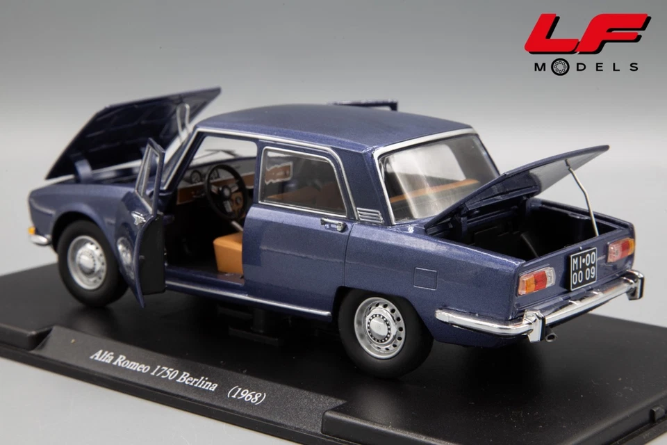 1:24 Alfa Romeo 1750 Berlina 1968 - Auto Vintage Collection - Immagine 4 di 4