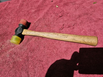 Vaughan 12 oz Soft Face Hammer, 12-11/16'' Long Handle, SF-12, Made in USA