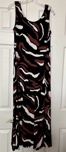 CHICOS-Travelers Charming Wave Tank Dress -1 ( Medium)-NWT - Picture 3 of 4