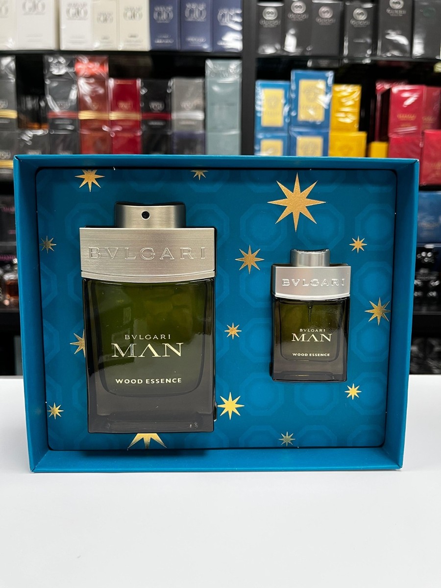Bvlgari Man Wood Essence Eau de Parfum 2 Piece Set for Men | eBay