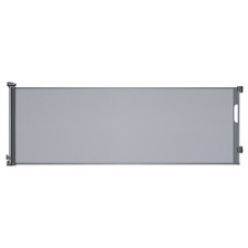 LIFMAGE RETRACTABLE BABY GATES 137 INCH EXTRA WIDE BABY GATE FOR STAIRS - GRAY
