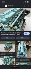 Rolls Royce Eagle Engine Generator 125kva