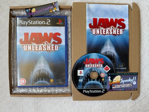 Jaws Unleashed PS2 - UK PAL VGC CIB - High Quality Packing - Tracked - Picture 9 of 9