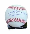 AJ Ewing Signed Baseball New York Mets Autographed Auto MLB Debut “5-12-26” 👀🔥