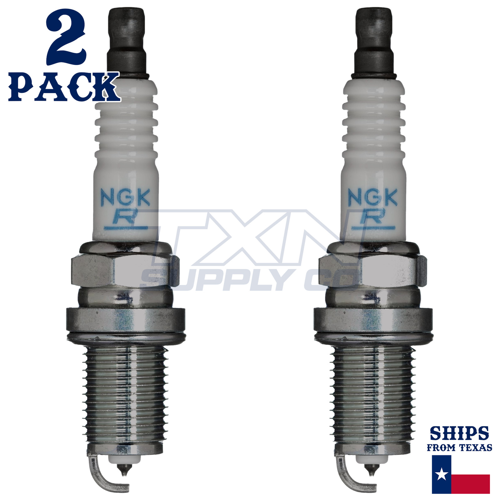 NGK 5542 PFR6T-10G Spark Plugs 2 Pack