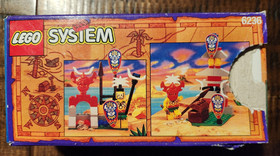 LEGO Legoland Pirates 6236 King Kahuka - missing minifig