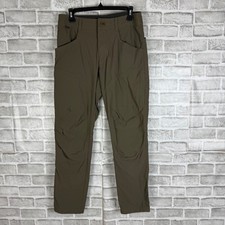 Kuhl Mens Hiking Pants 30x30 Brown Nylon Spandex Stretch Outdoor Cargo FLAWED