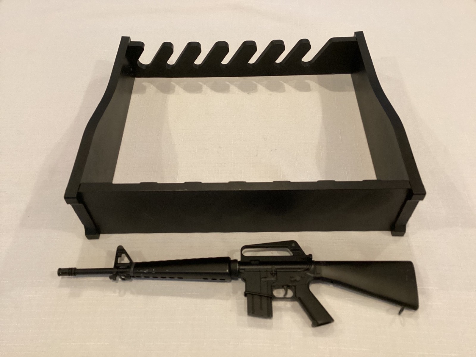 Goat Guns Scale Die Cast M16 Model tomytec little armory 1/12 and gun rack