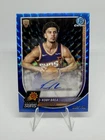 2025-26 Bowman - Chrome Autographs Koby Brea #BCA-KB Blue Geometric Refractor...