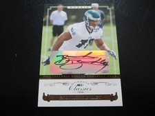 BRODRICK BUNKLEY 2006 DONRUSS CLASSICS AUTOGRAPHED ROOKIE CARD #55/499. rookie card picture