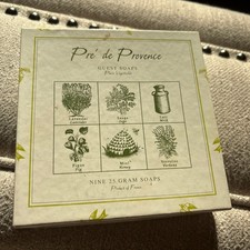 Pre' de Provence set of 9 Guest Soaps Product Of France