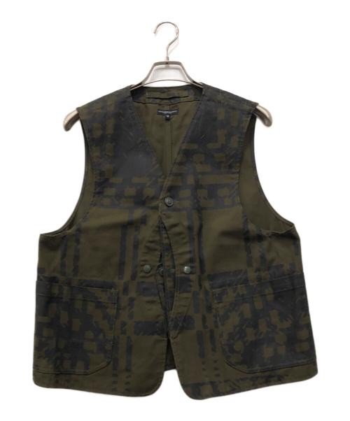 Engineered Garments Upland Vest green | eBay