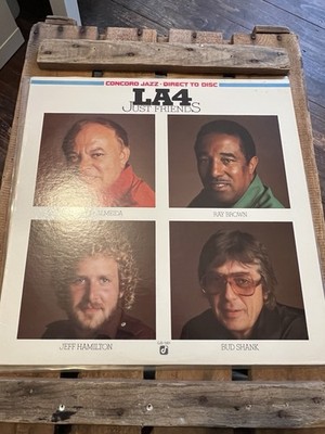Vinyl-JazzMonster LA4 -Just friends, d-2-d, vinyl NM/cover VG+, Concord OP 1978