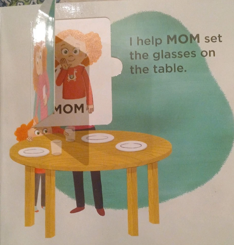 A Lift-A-Flap Learn to Sign Children's Stories Board Books CHOICE - 4 Pre-K NEW! - Image 3 of 3