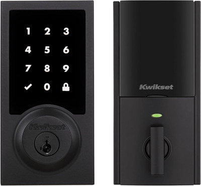Homeconnect 918 Contemporary Z-Wave Long Range Enabled Touchscreen Lock Works wi