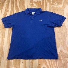 Lacoste Men  s Short Sleeve Pique Polo   Blue   Men  s S   Original Fit