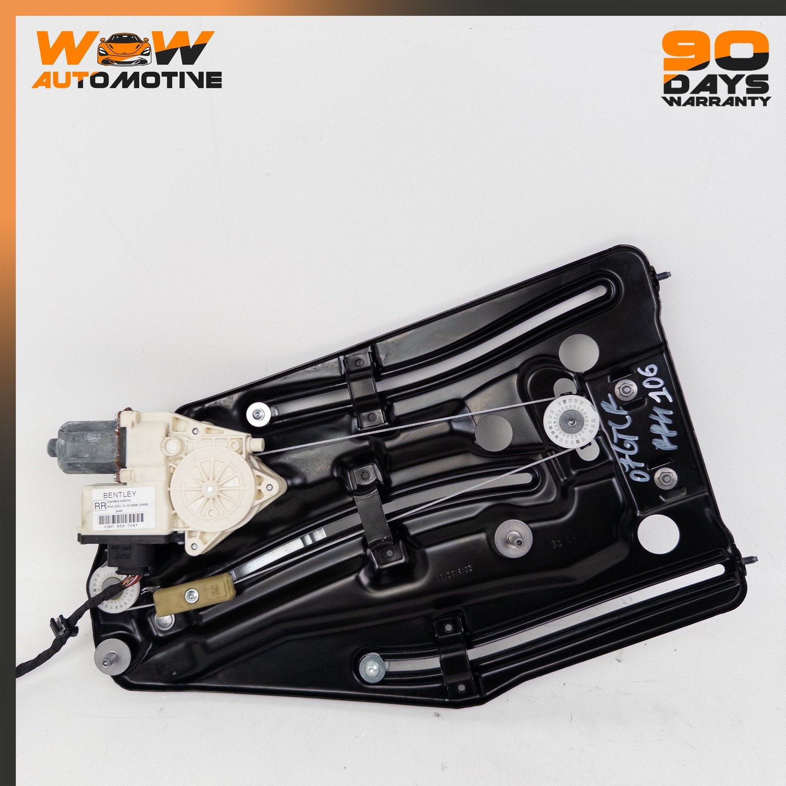 Bentley Continental GT Speed 2007-2011 Rear Right Window regulator