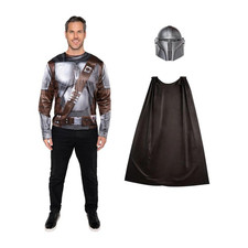 Star Wars: The Mandalorian and Grogu Mandalorian Top Mask Costume