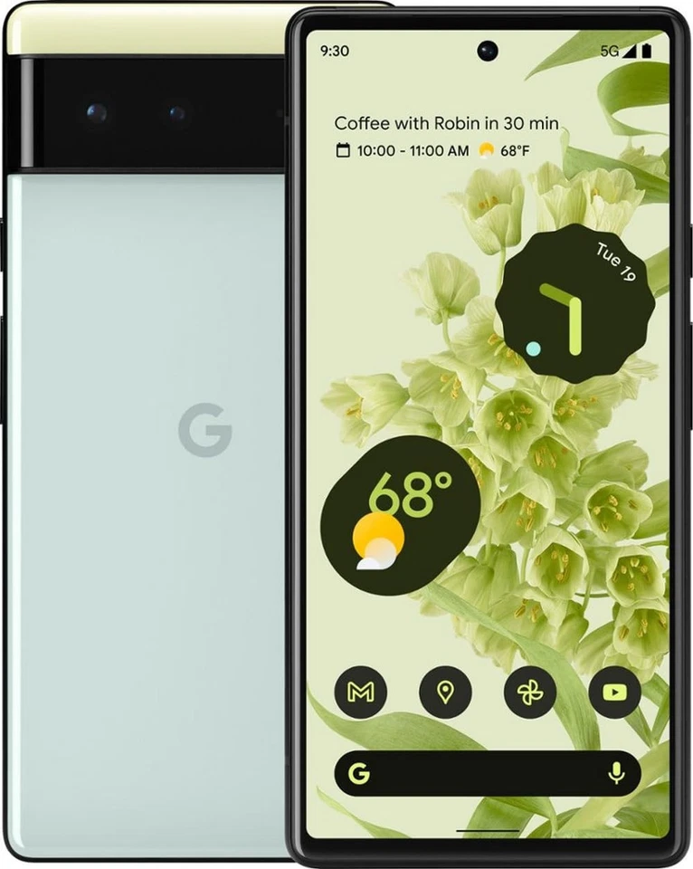 Google Pixel 6 - 128GB - Sorta Seafoam- Unlocked - C-GRADE CONDITION!