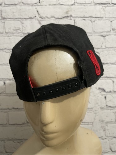 Chicago Bulls New Era Hat Black Snapback Cap Men's Adjustable 9fifty - Picture 5 of 10
