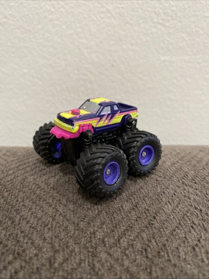 #ad Vintage Monster Truck Micro Machines Tuff Trax Series SPRING amp; STEER $17.95