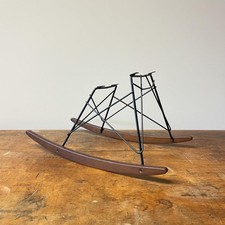 Ricambio Nuovo Herman Miller Eames Vitra RAR Sedia a Dondolo Base Noce Legno