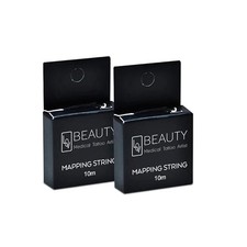 Microblading Eyebrow Mapping String Tool - Mess-Free Thread Pack of 2