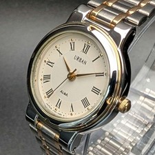 Seiko ALBA Urban Wristwatch Quartz Two-Tone Roman Dial No Box/Accessories