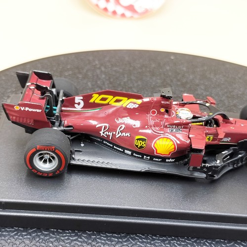 Look Smart BBR 1/43 Ferrari SF1000 #5 Tuscany GP 2020 Sebastian Vettel LSF1032 - Picture 6 of 17