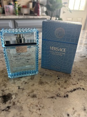 Versace Eau Fraiche Eau de Toilette Natural Spray 3.4 fl oz Citrus Lemon