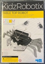 New Factory Sealed 4M 4M KidzRobotix Table Top Robot kit