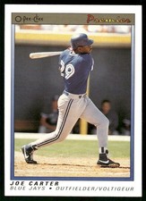 1991 O-Pee-Chee Premier Toronto Blue Jays Joe Carter #20
