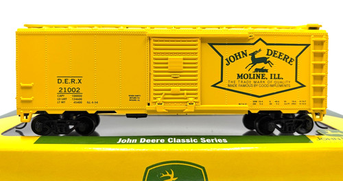 VAGÓN DE CARGA HO ATHEARN 8174 40' JOHN DEERE # 21002 AMARILLO | Condition: New