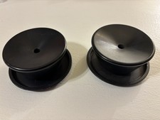 NAB Hub Adapters Pair Metal Back Plate 10.5” Reel to Reel Aluminum